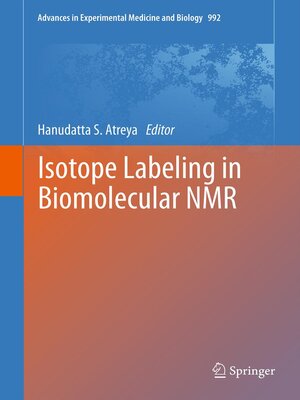 cover image of Isotope labeling in Biomolecular NMR